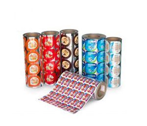 Films plastique imprimés / Film d’étanchéité / Film imprimé (pour gobelets) 