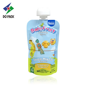 Sachet à bec verseur pour aliments pour bébés