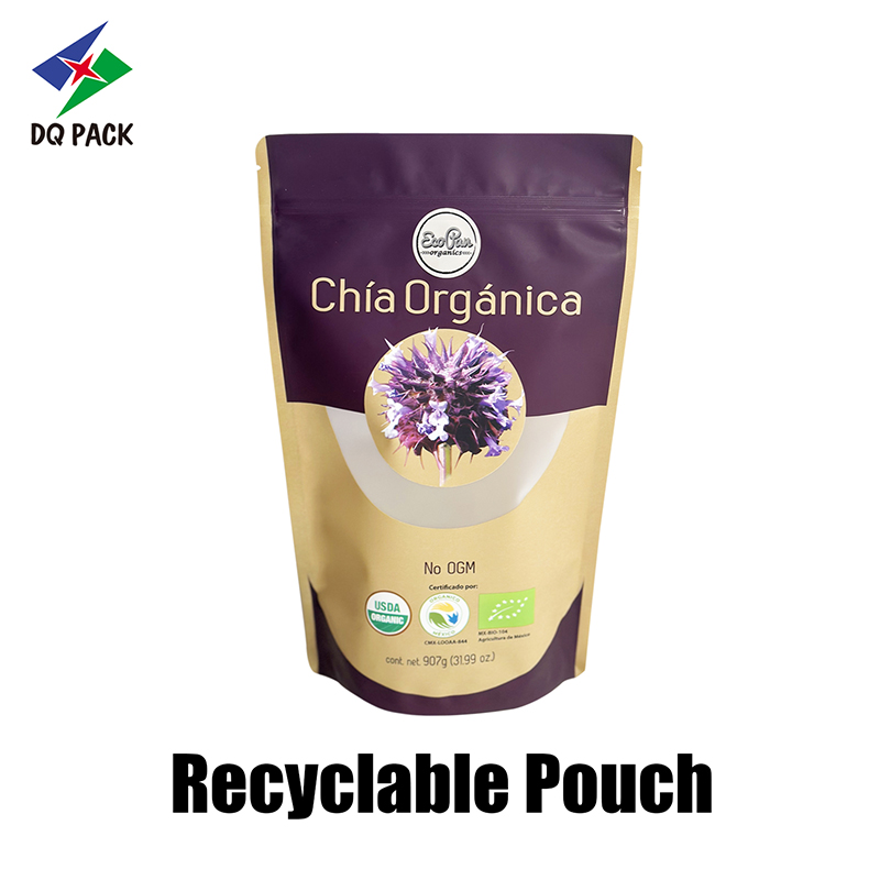 Sachet debout / Sachet souple tenant debout / Sachets stand-up