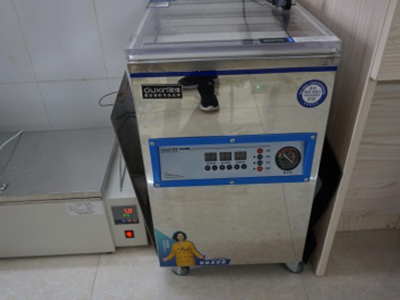 Machine de test sous vide