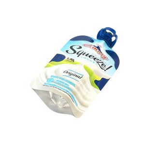 Sachet à bec verseur pour le yaourt